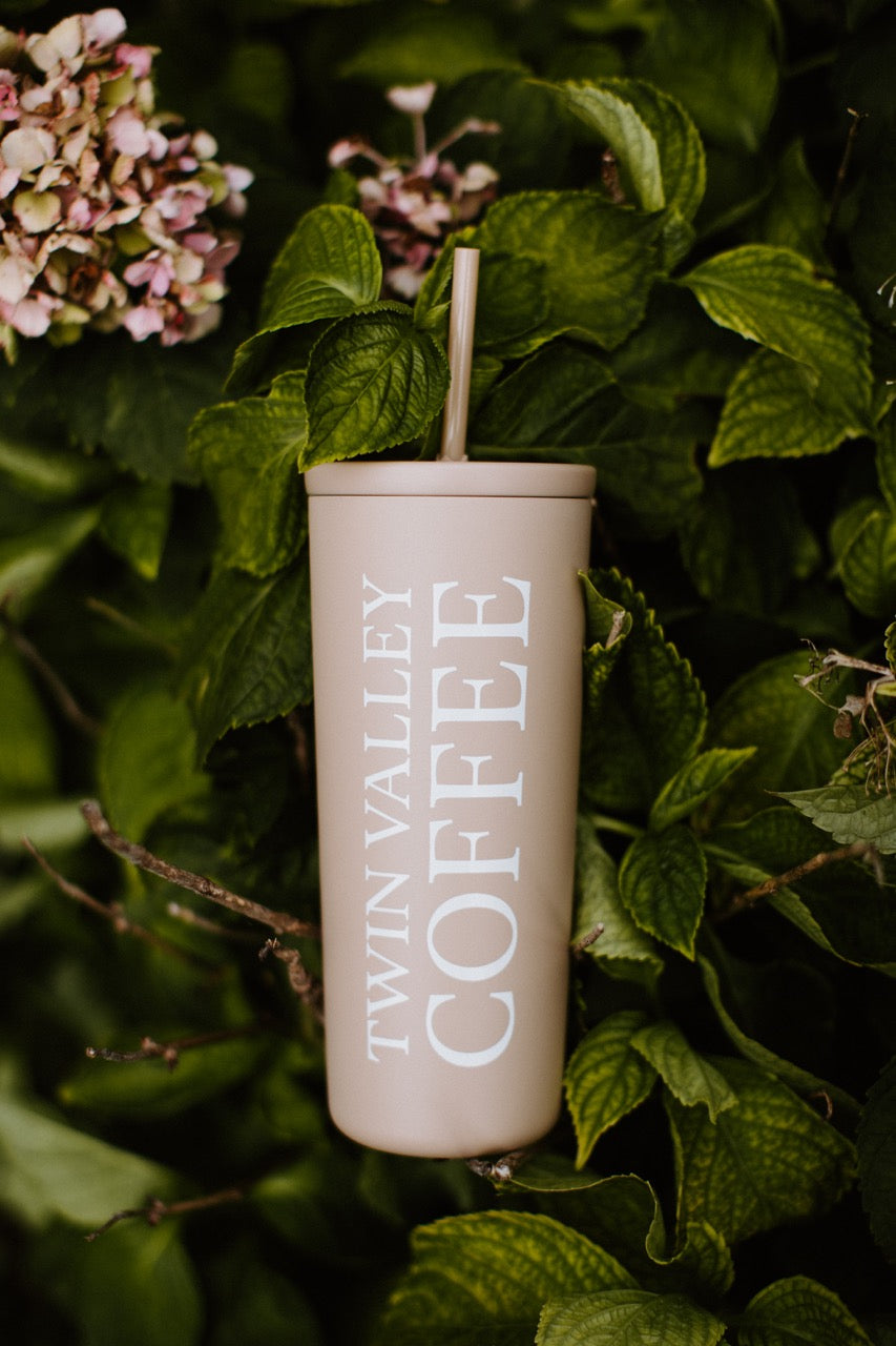 24oz Tan Tumbler