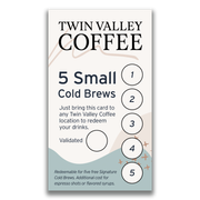 Small Cold Brew Gift Cards