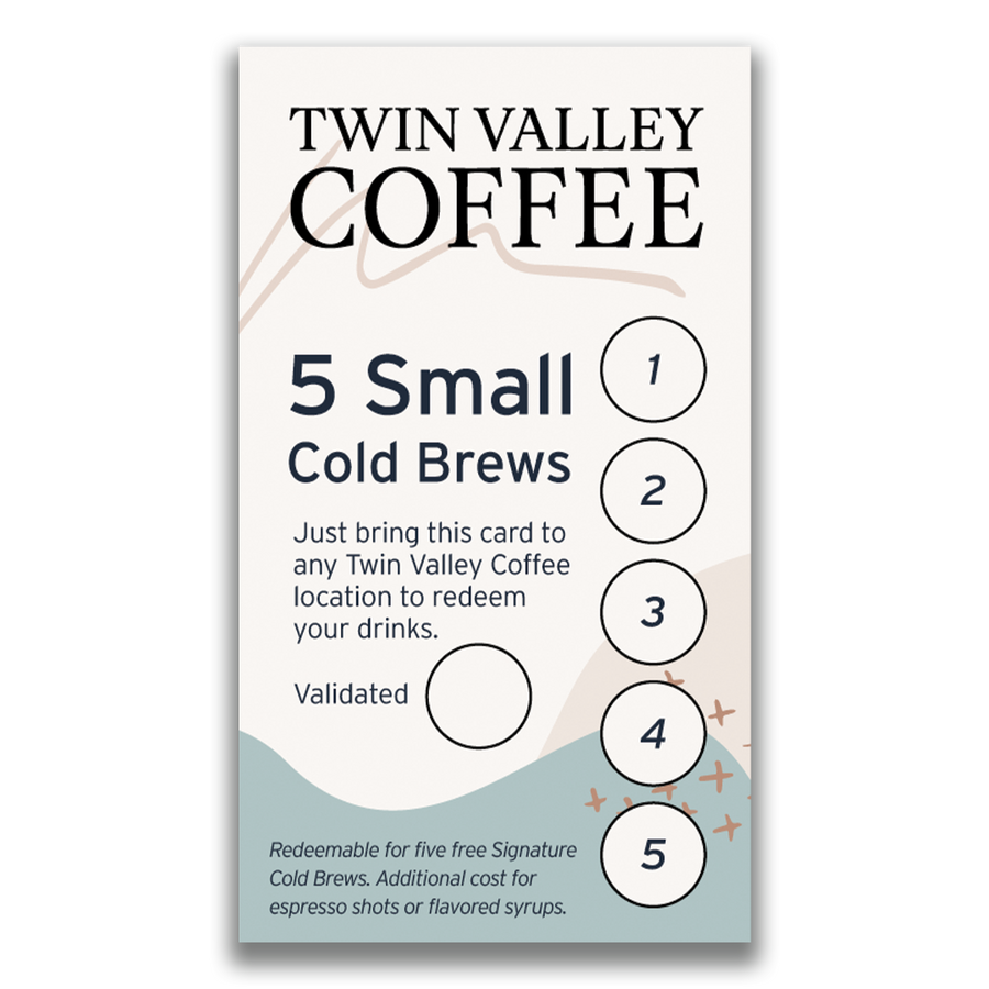 Small Cold Brew Gift Cards